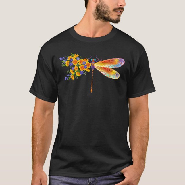 Camiseta Dragonfly Amarelo (Frente)