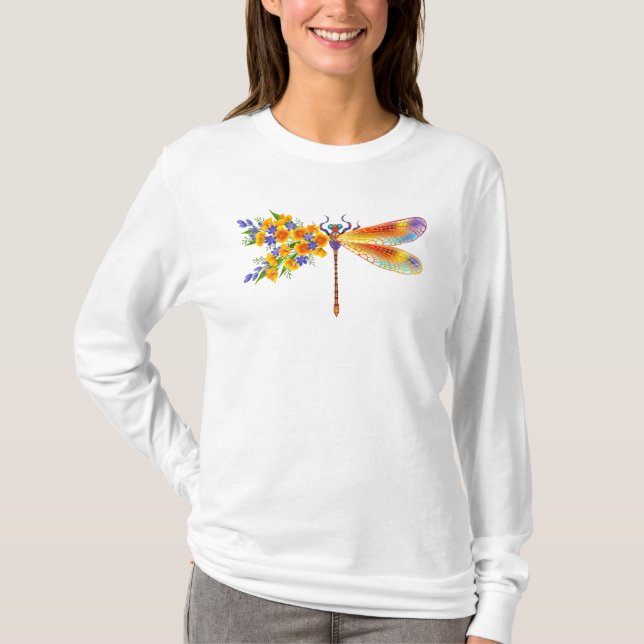 Camiseta Dragonfly Amarelo (Frente)