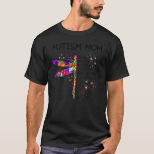 Camiseta Dragonfly Autism Mãe Mensagem Autismo Sobre Consci