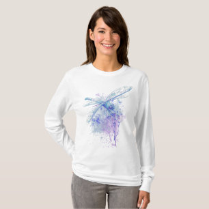 Camiseta Dragonfly Azul-Mauve