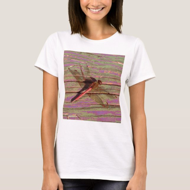 Camiseta Dragonfly Colorful (Frente)