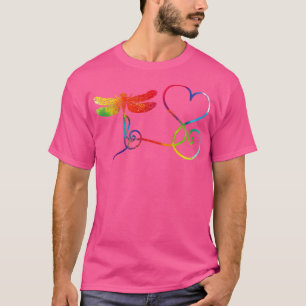 Camiseta Dragonfly com amor animal