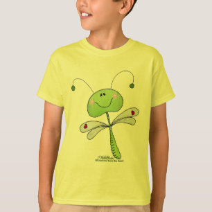 Camiseta Dragonfly com Corações