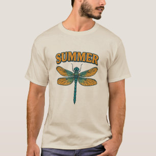 Camiseta Dragonfly Dream – Camiseta Gráfica da Nat