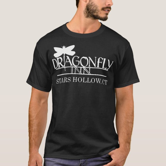 Camiseta Dragonfly Em Estrelas Hollow Dragonflies Dragonfli (Frente)