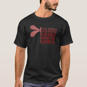Camiseta Dragonfly Fé Espiritual Animal