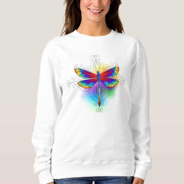 Camiseta Dragonfly Poligonal (Frente)