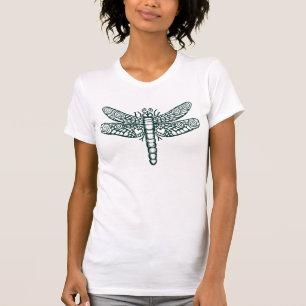 Camiseta Dragonfly - Preto e Branco