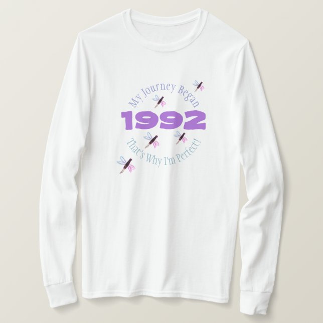 Camiseta Dragonfly Whimsy acentuado (Frente do Design)