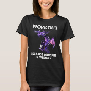 Camiseta Dragonworkout Porque o Assassinato está errado
