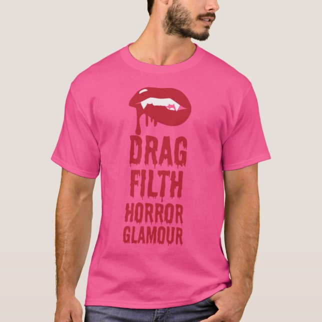 Camiseta Dragula Fangs friends (Frente)