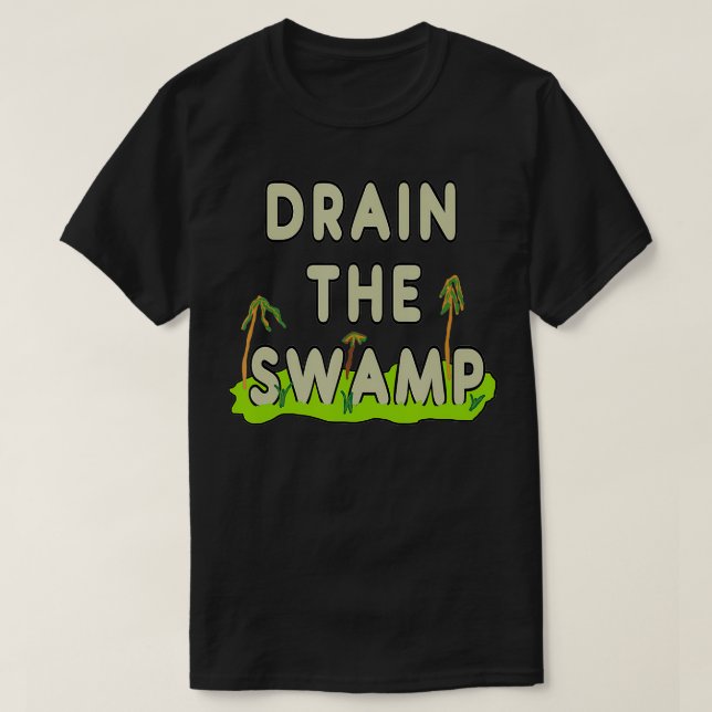Camiseta Drain The Swamp (Frente do Design)