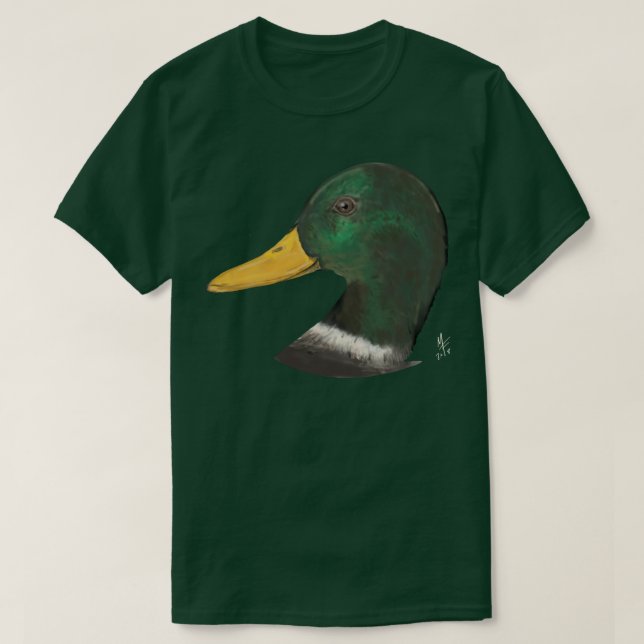 Camiseta Drake Mallard Duck (Frente do Design)