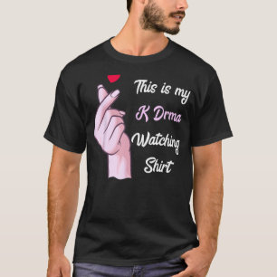 Camiseta Drama Coreano K-Drama Lover, Este É Meu Drama K O