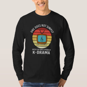 Camiseta Drama Coreano Kdrama Coração com Dedos Pausado  2