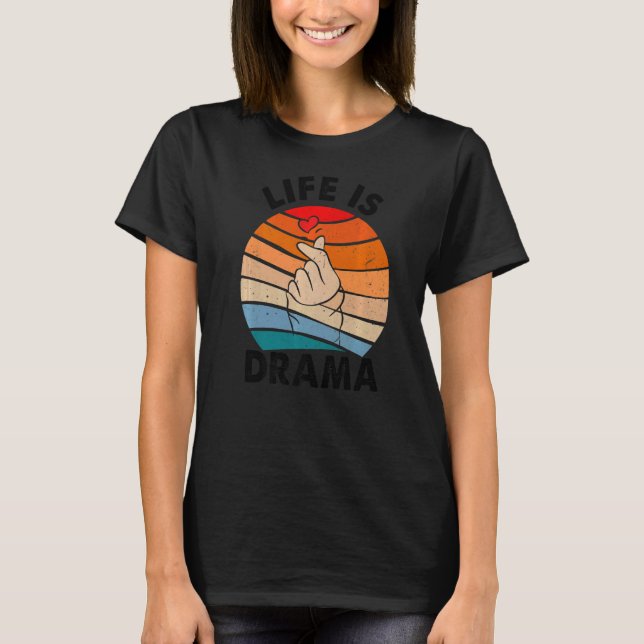 Camiseta Drama Coreano Kdrama Dedo Coração 6 (Frente)