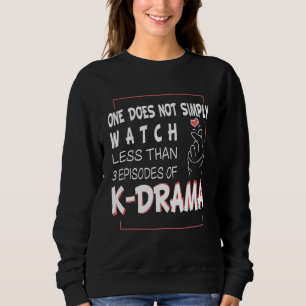 Camiseta Drama Coreano Kdrama Dedo Coração Dizendo 1