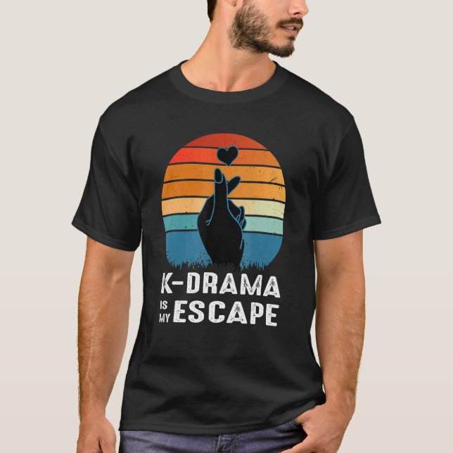 Camiseta Drama Coreano Kdrama Finger Heart 4 (Frente)