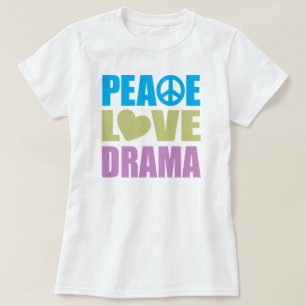 Camiseta Drama do amor da paz