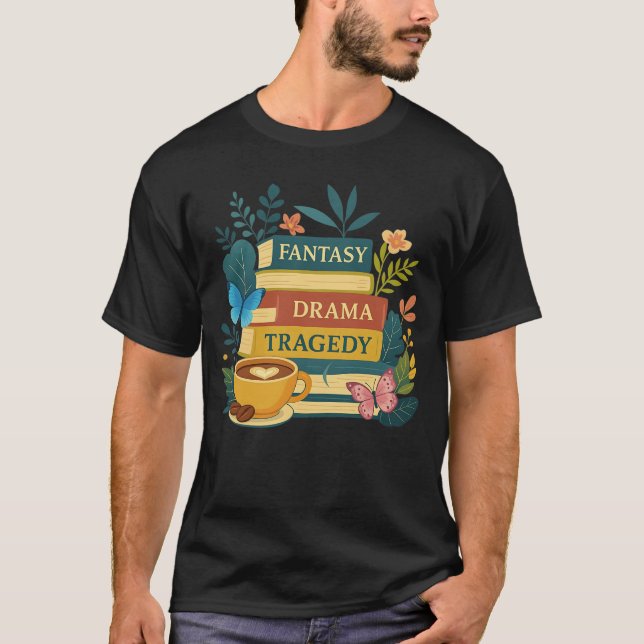 Camiseta Drama Fantástico Tragédia (Frente)