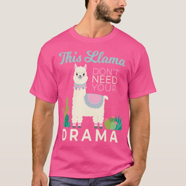Camiseta Drama Llama (Frente)