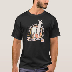 Camiseta Drama Llama Social Club Karens Bem-vindo