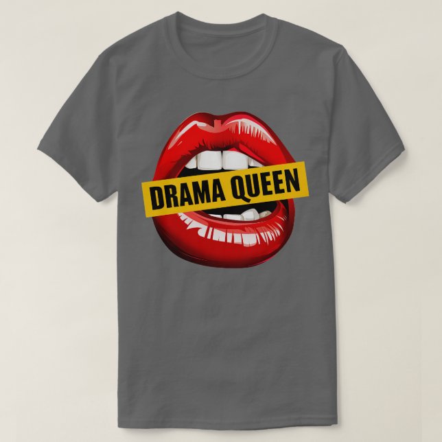 Camiseta Drama Queen (Frente do Design)