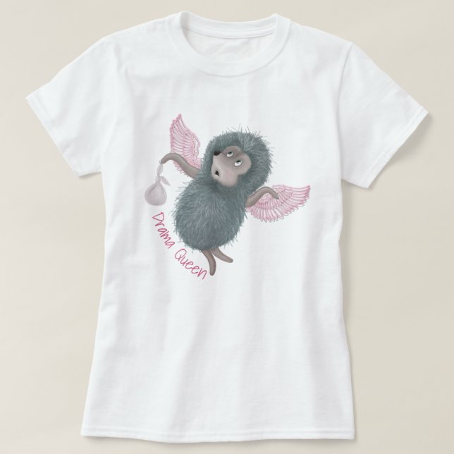 Camiseta Drama Queen (Frente do Design)