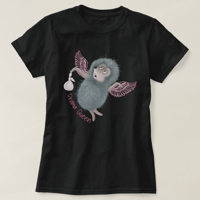 Camiseta Drama Queen (Frente do Design)