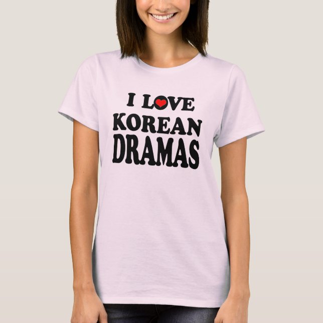Camiseta Dramas coreanos (Frente)
