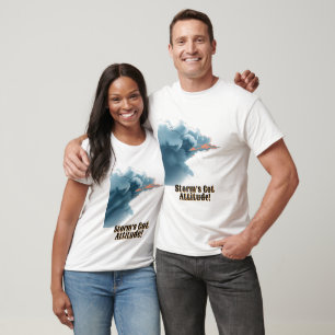 Camiseta Dramatic Storm Cloud Art