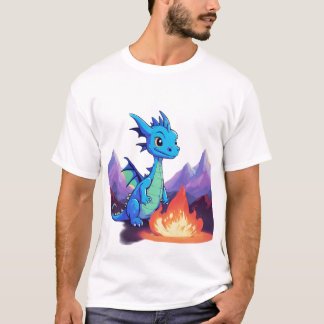 Camiseta Dramaticamente Adorável: Teto do Mascote do Crânio
