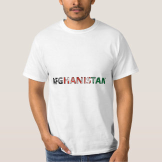 Camiseta Drapeau Afghanistan