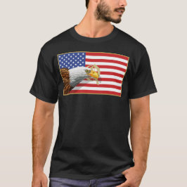 CAMISETA DRAPEAU AMÉRICAIN