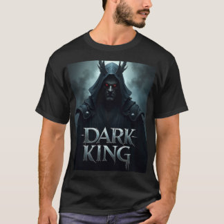 Camiseta Draw logo gaming with text"Dark King"