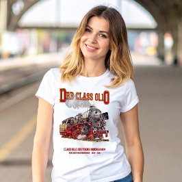 Camiseta DRB Class 01.10 Steam Train. Deutsche Reichsbahn