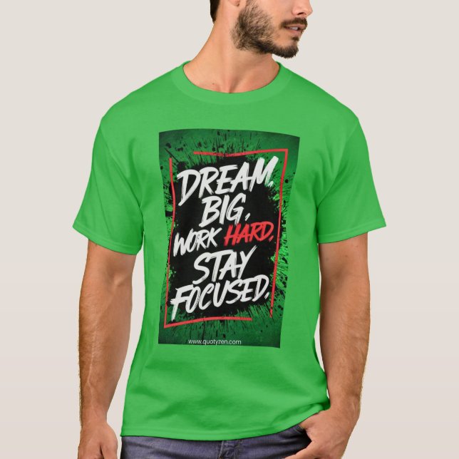 CAMISETA DREAM BIG (Frente)