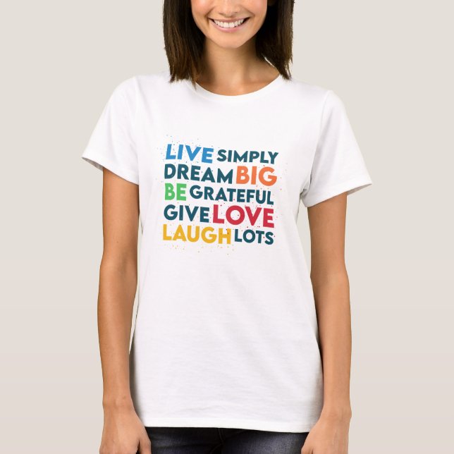 Camiseta Dream Big (Frente)