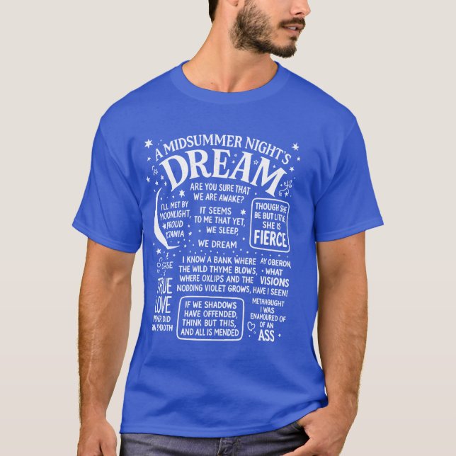 Camiseta Dream Bold - Shakespeare Magic Tee (Frente)