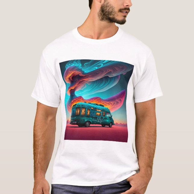 Camiseta Dream Campervan/Motorhome (Frente)