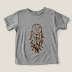 Camiseta Dream Catcher com Penas Mágicas da América Nativa