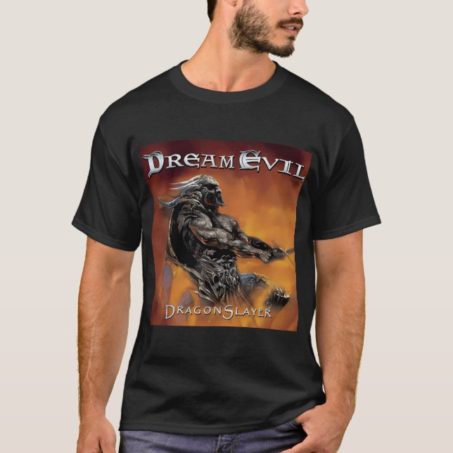 Camiseta Dream Evil - Dragonslayer  2002 (Frente)