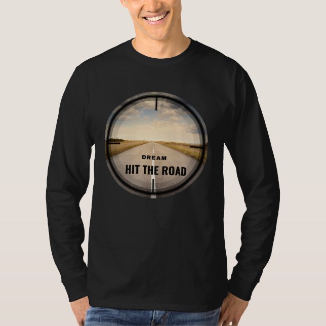 Camiseta Dream Hit The Road (Frente)