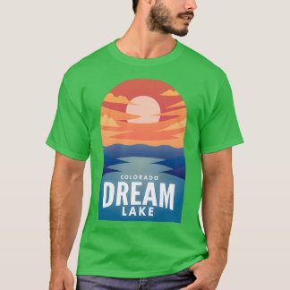 Camiseta Dream Lake CO Retro Sunset