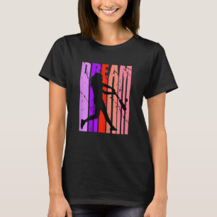 Camiseta Dream Retro Baseball, Silhouette Funky Sem Limitaç