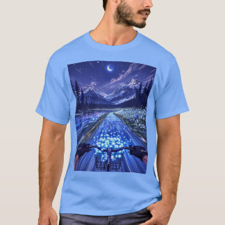Camiseta Dream Ride Through the Starry Night