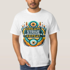 Camiseta Dream Strive Repeat