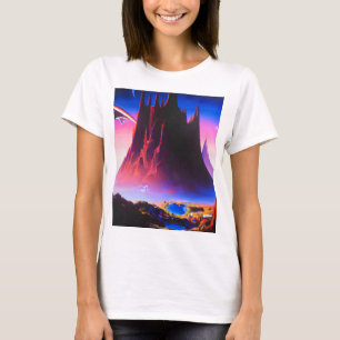 Camiseta Dream World Oil Painting