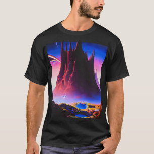 Camiseta Dream World Oil Painting