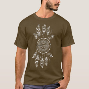 Camiseta Dreamcatcher Feenas Nativas Sonhos Índios Esoteri
